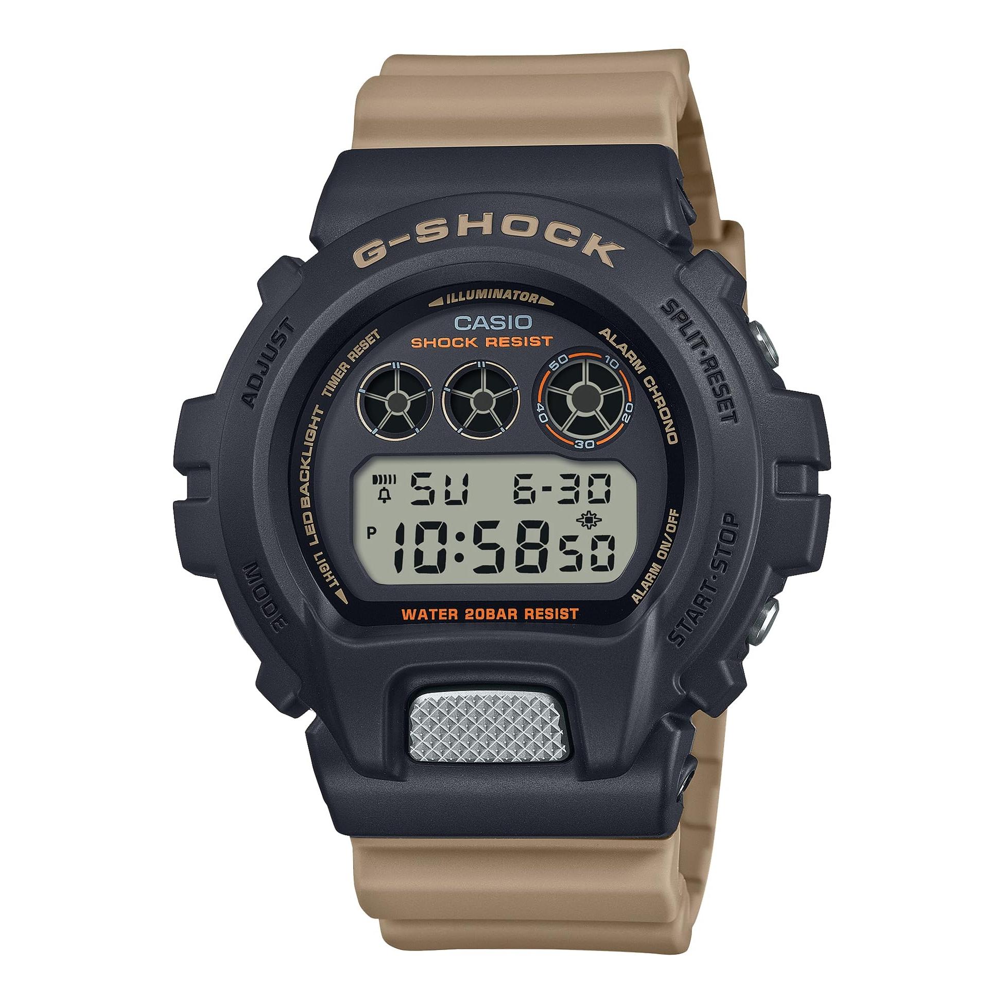 

[Casio] Мужские часы G-Shock DW-6900TU-1A5JF Khaki Two Tone Utility Colors Series [Японская модель для внутреннего рынка]