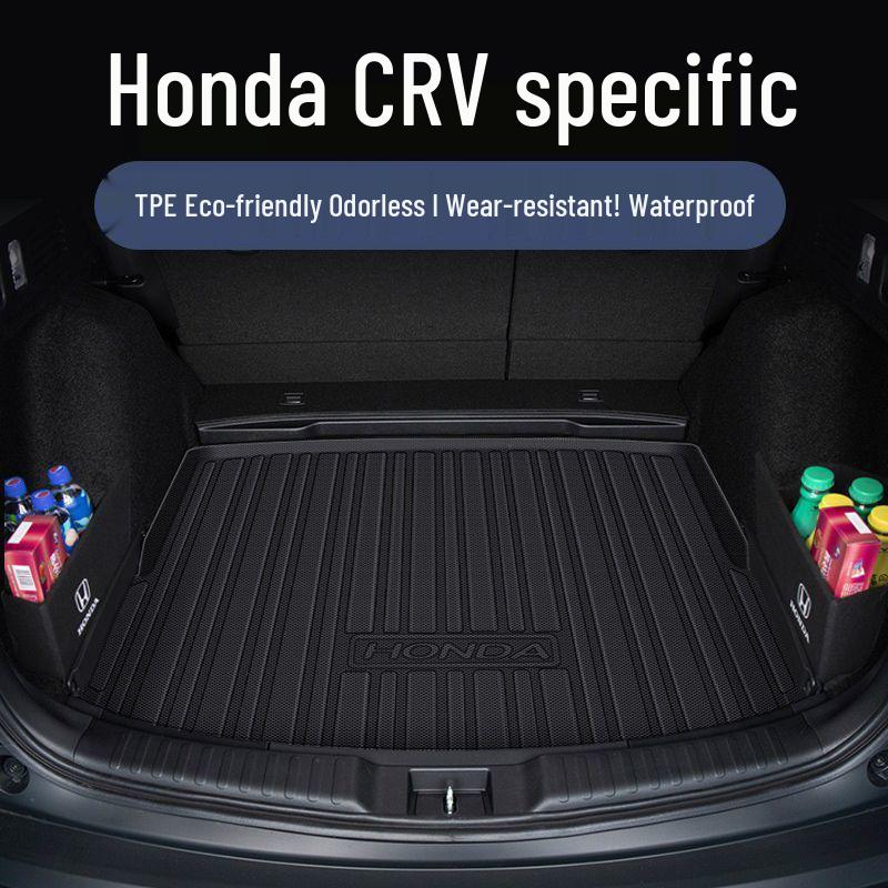 Fits 2017-2026 Honda CRV trunk mats & interior decor, including 2025 hybrid models.