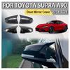 Dekoracja Samochodowa Pokrywa Lusterka Drzwiowego Bycze Rogi Do Toyota Supra A90 2018      2024 Akcesoria do Lusterka Wstecznego Samochodowego