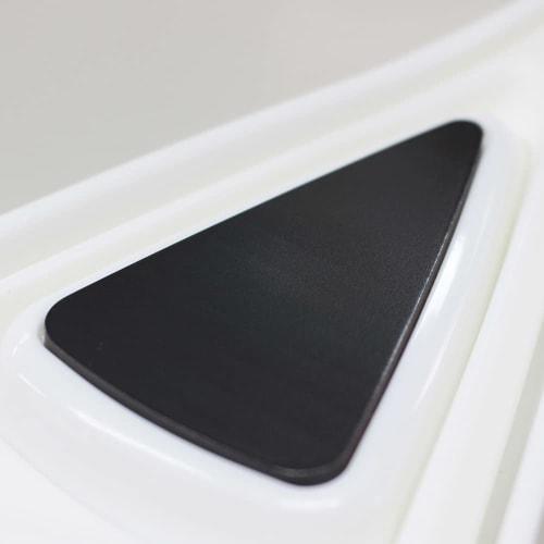 Azuma Industrial Entryway Broom and Dustpan Set, Monotone Simple, Slim Entryway Broom & Dustpan (sm@rt155)