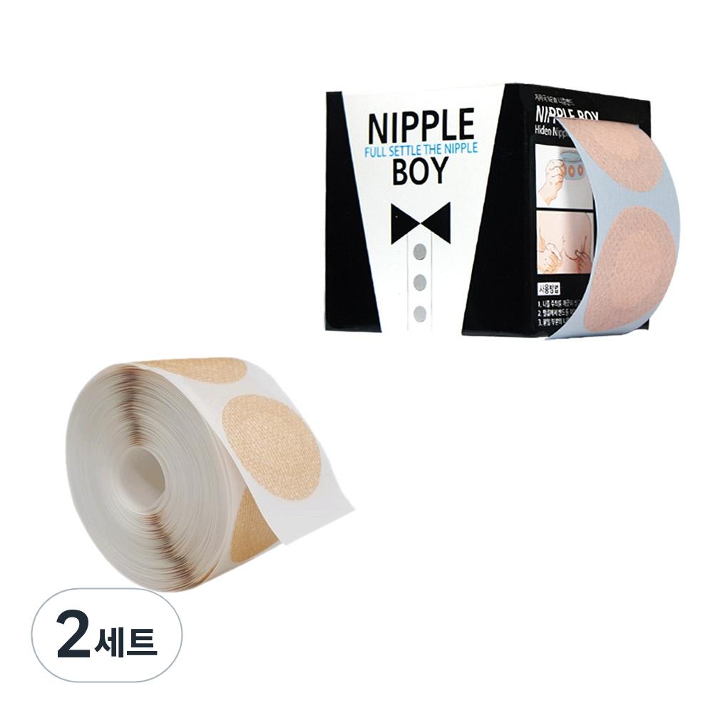 

Band Gold Nipple Boy Nipple Band 105p + Refill 105p Set Skin, 2 набора