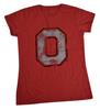 J. America Juniors Ohio State Buckeyes Shirt New L, XL