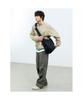 Sand Sound (Unisex) Cushion Crossbody Bag Large Black