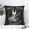 Hollow Knight Silksong Pillow Case Square Pillow Cover For Sofa Car Home Decor Morden Cushion Cover
