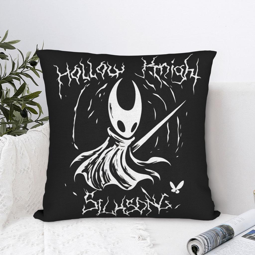 Hollow Knight Silksong Pillow Case Square Pillow Cover For Sofa Car Home Decor Morden Cushion Cover