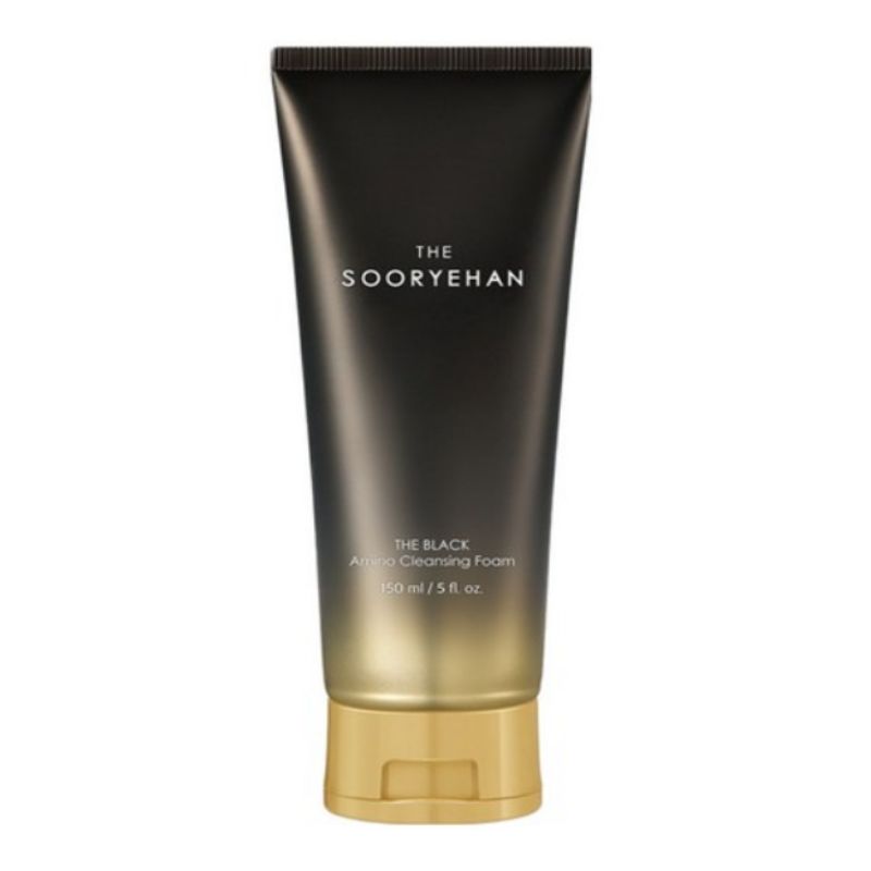 

Sooryehan The Black Amino Cleansing Foam Korean Skincare Facial Cleanser 150ml