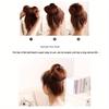 Sponge Plastic Loop Curly Hair Tool - Twist Donut Bun Curler. Scrunchie Headband for Easy Hairstyles, Styling Accessory