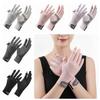 Waterproof Ice Silk Riding Gloves Non-Slip Summer Driving Mittens Sun Protection Gloves Cycling