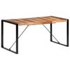 Dining Table 160 x 80 x 75 cm Solid Wood