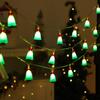 Christmas LED Light String Santa Claus Snowman Xmas Tree Hanging Ornaments Navidad Decoration For Home New Year Gift