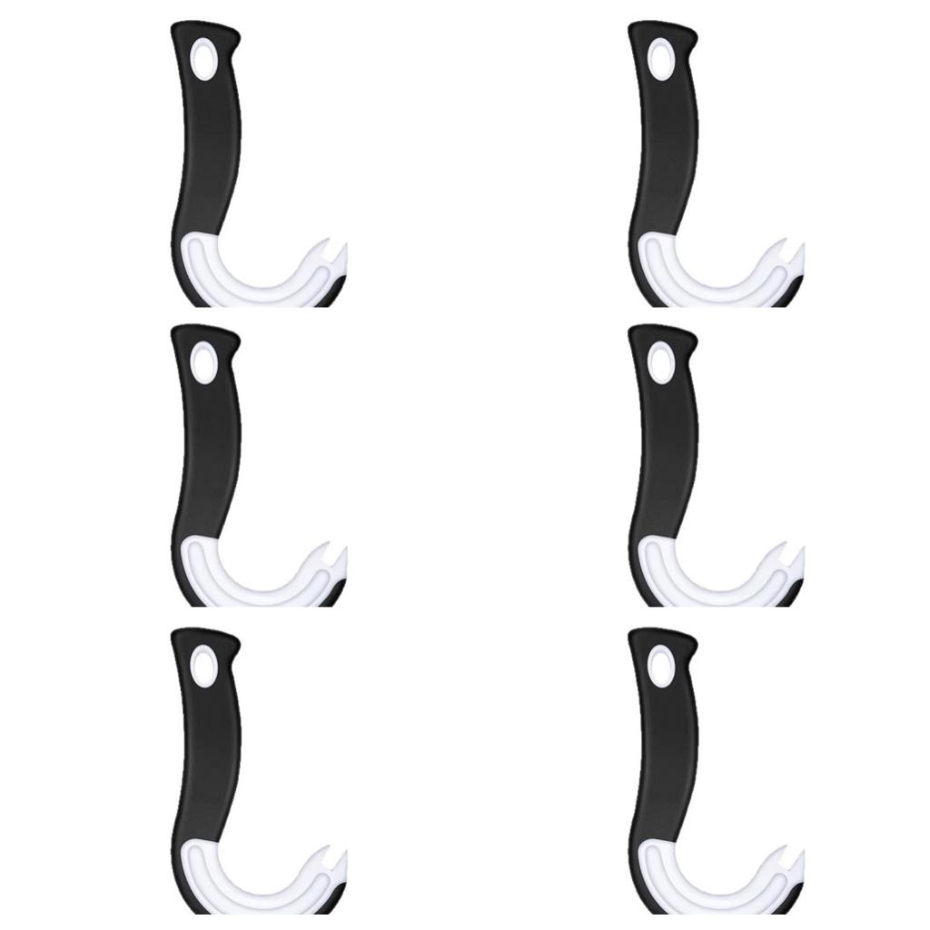New Design Easy Grip Hook Can Opener Durable Plastic Jar Lid Remover Home Restaurant Kitchen Accessory Party Holiday Gift 6