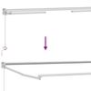 Retractable Awning Anthracite 3 X 2 M Polyester and Aluminium