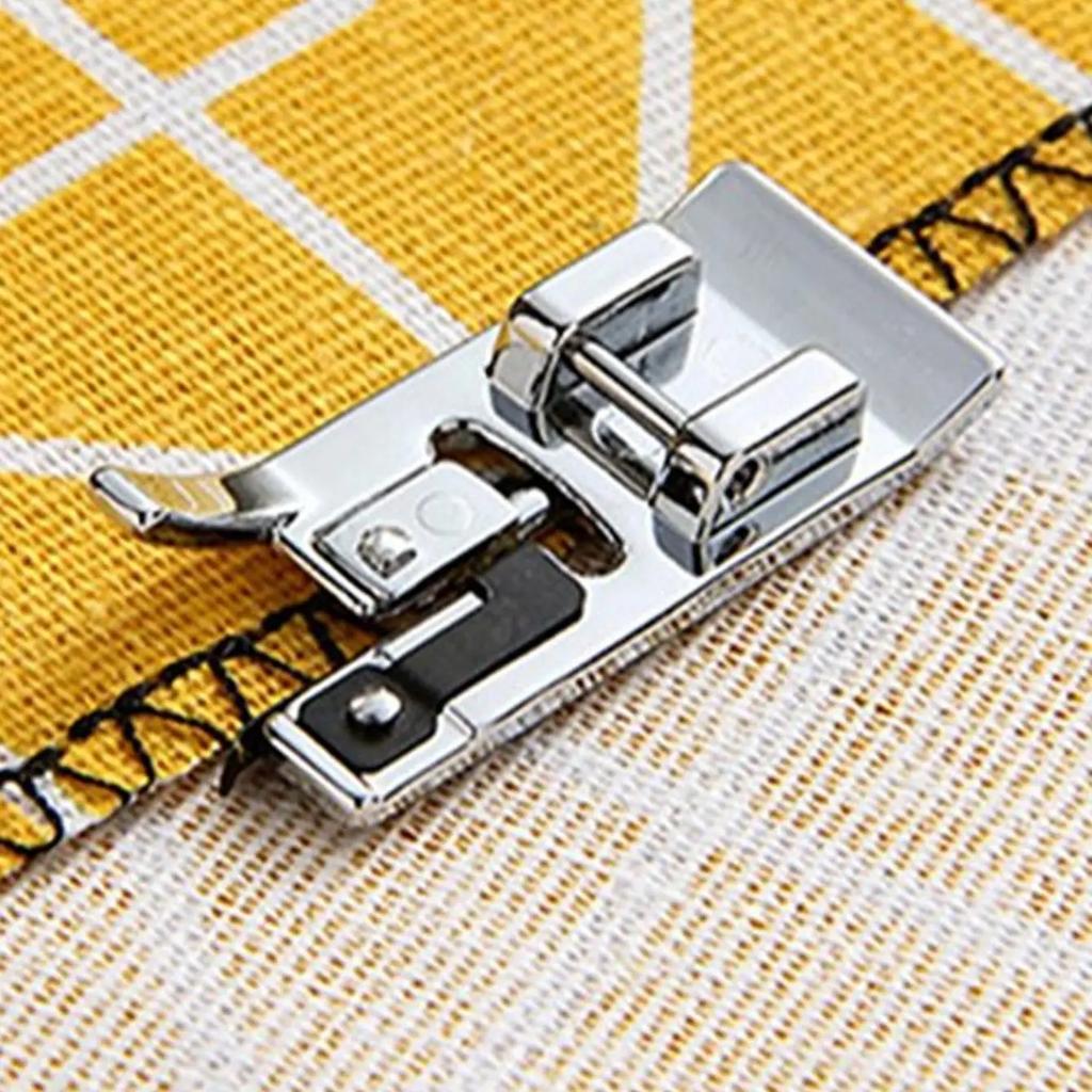 1PC Household Flat Car Multi-function Sewing Machine Accessories Narrow Rolled Hem Curling Presser Foot Sewing Presser Foot Tool