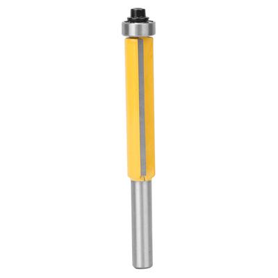 8mm Schaft Oberfräser Holzbearbeitung Fräser Mit Lager Bündigfräser zum Bündigfräsen(8*12.7*50.8mm )
