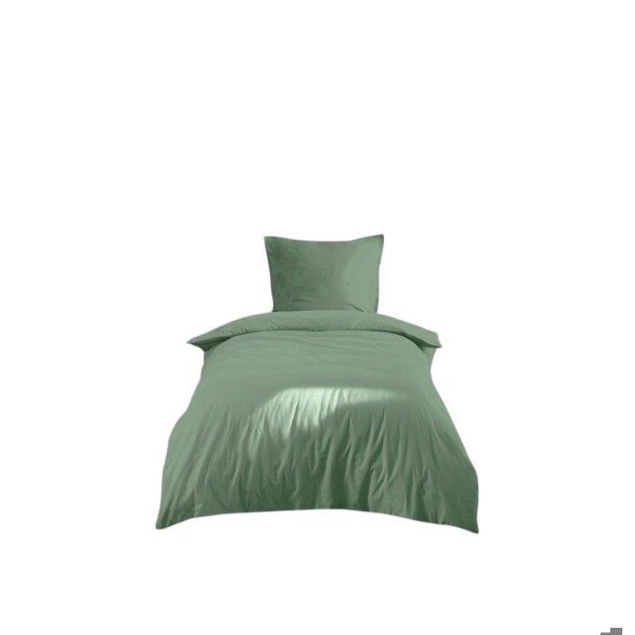 Parure de lit 140 x 200 cm Cocon vert