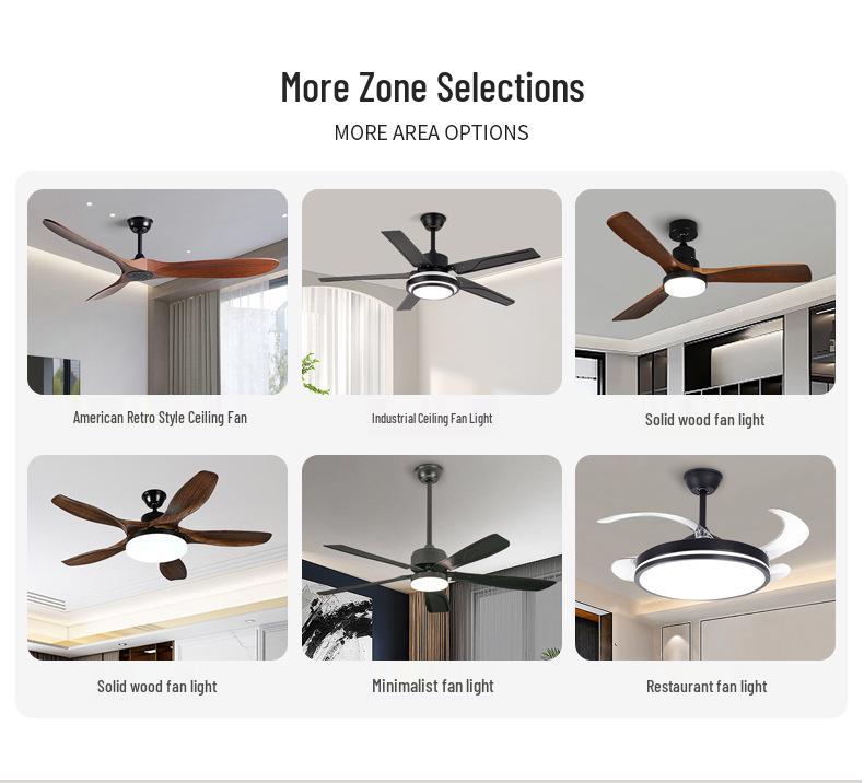 Integrated LED Ceiling Fan with Remote Control for Living Room, Classroom, or Study