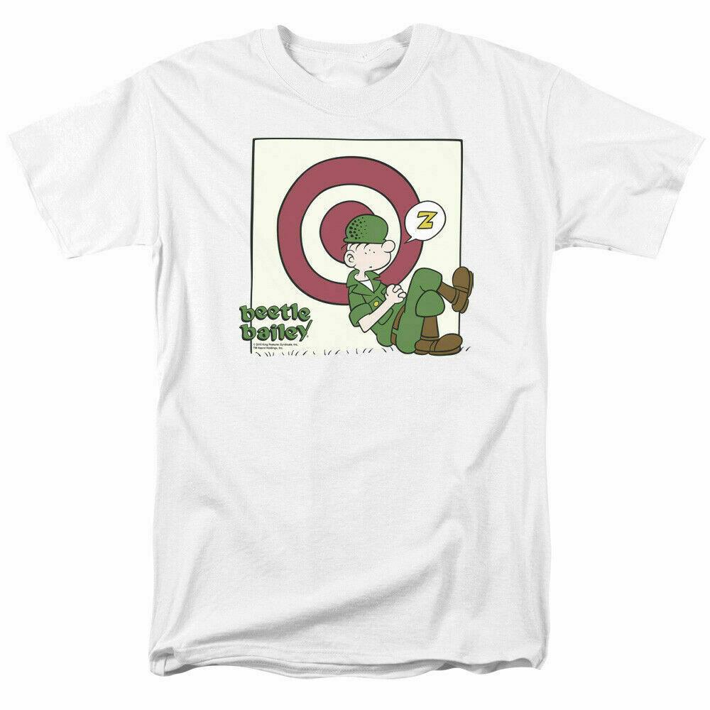 Beetle Bailey Target Nap T Shirt Licensed Comic Book Tee White XXXL
