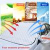 Large Size Car Windshield Cover Magnet Winter Window Snow Shield Anti Frost Auto Front Window Snow Cover for SUV MPV