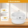 Rechargeable Motion Sensor Night Light 360° Rotatable Magnetic LED Lamp Auto On/Off Cordless Lighting for Stairs Closet Bedside
