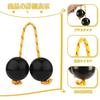 Asalato Pachika Musikinstrument, Asalato Maracas, Musik zur Konzentrationsverbesserung, Perkussionsinstrument, Volksinstrument, Kleines Perkussionsinstrument