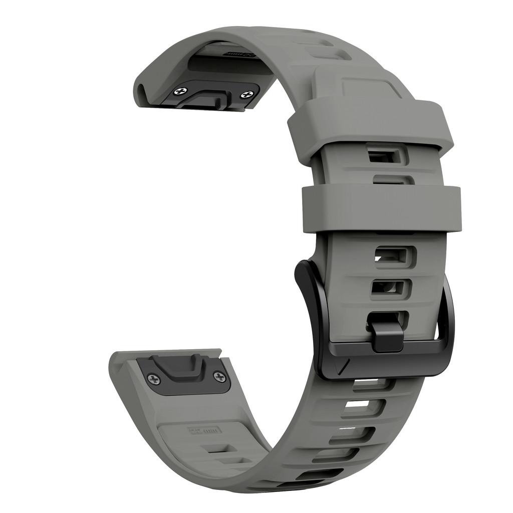 Quick Fit 22mm 26mm Silicone Strap for Garmin Fenix 8 51mm 47mm Fenix 7 7X 6 6X Pro/Epix Pro Gen 2/Fenix 5 5X Fenix 3 Band