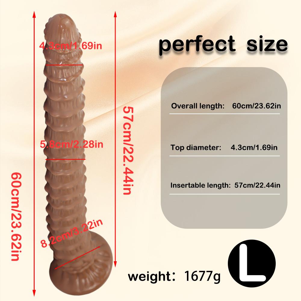 Long Soft Dildo Anal Plug Anus Expansion Big Butt Plug Prostate Massager for Women Sex Toy Stimulate Anus Discreet Pleasure Item