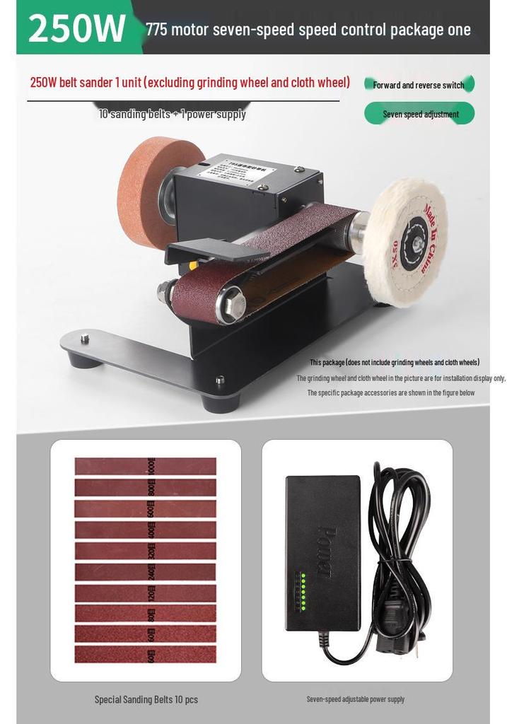 Compact Electric Knife Sharpener & Mini Belt Sander