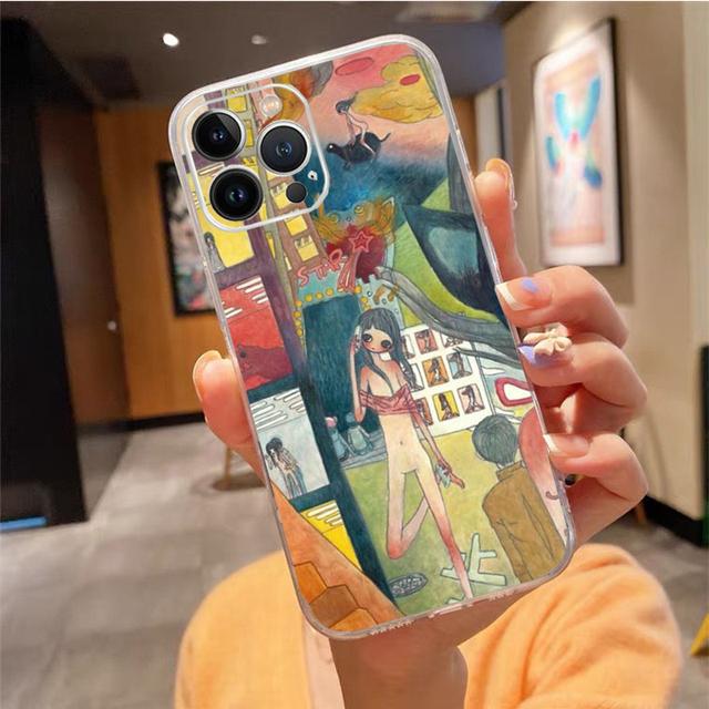 

Чехол для телефона для Iphone 14 Pro Max 13 12 11 Pro Max Xs Xr X 12mini 7 8 14 Plus Se Aya Takano Art Case Funda iPhone 13ProMax