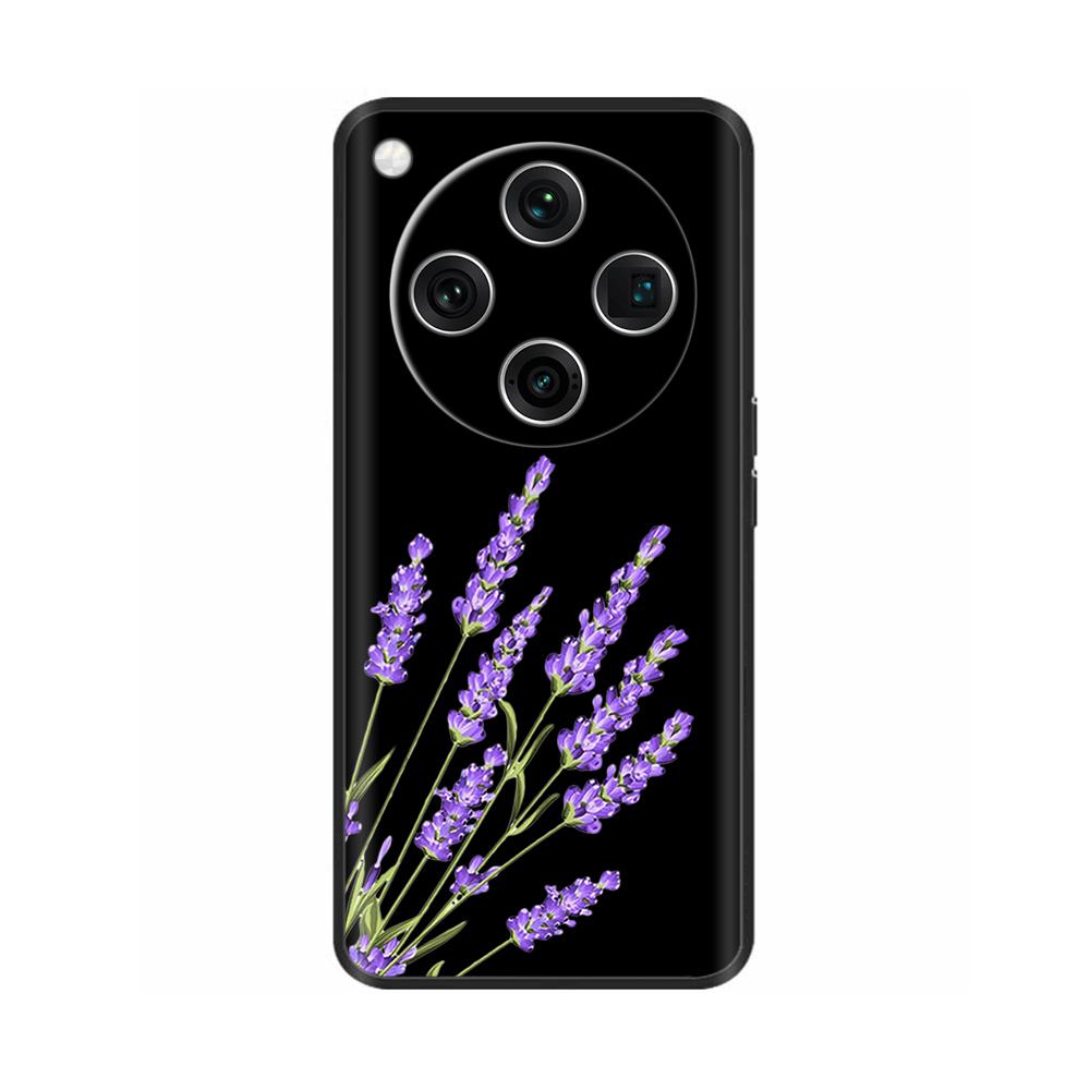Soft Silicone Cover For Oppo Find X8 Pro Case Fashion Black TPU Phone Back Cover Cases For Oppo Find X8 5G Coque PKC110 PKC130