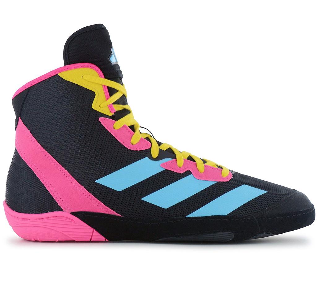 adidas Adizero Wrestling - Scarpe da Boxe da Uomo Scarpe da Lotta Nere JQ4990 ORIGINALE