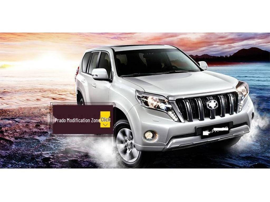 Otai Door Side Strips for Toyota Prado 2010-2019: Badao 4000 & 2700 Modified Version