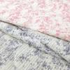 135x50cm Blue Floral Pure Cotton Double-layer Gauze Crepe Fabric For Home Clothes Pajamas Blankets Handmade DIY Fabrics YHTJ0187