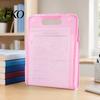 Large Capacity File Folder Translucent Vertical Expanding Organizer with 13 Pockets, Accordion Folders Reinforced Handle Labels, A4 Letter Size