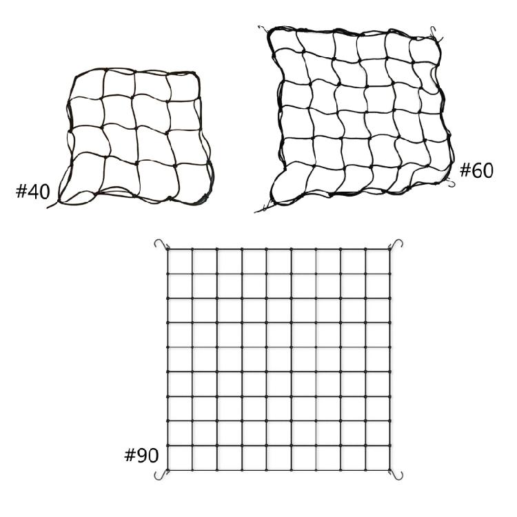 Elastic Trellis Net for Plant Net with Hook Flexible Hydroponics Support