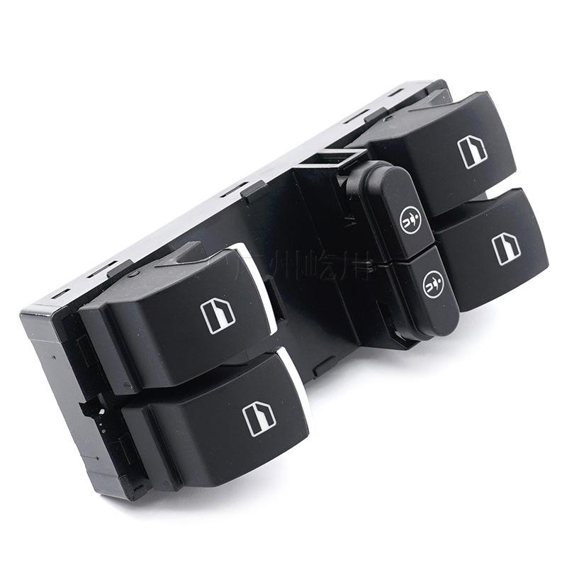 7P6959857 Red/White Light Front Driver Side Power Window Switch For Seat Alhambra 2011-2016 VW Touareg Sharan 2011-2016
