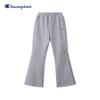 Girls' Embroidered Logo Flared Casual Pants