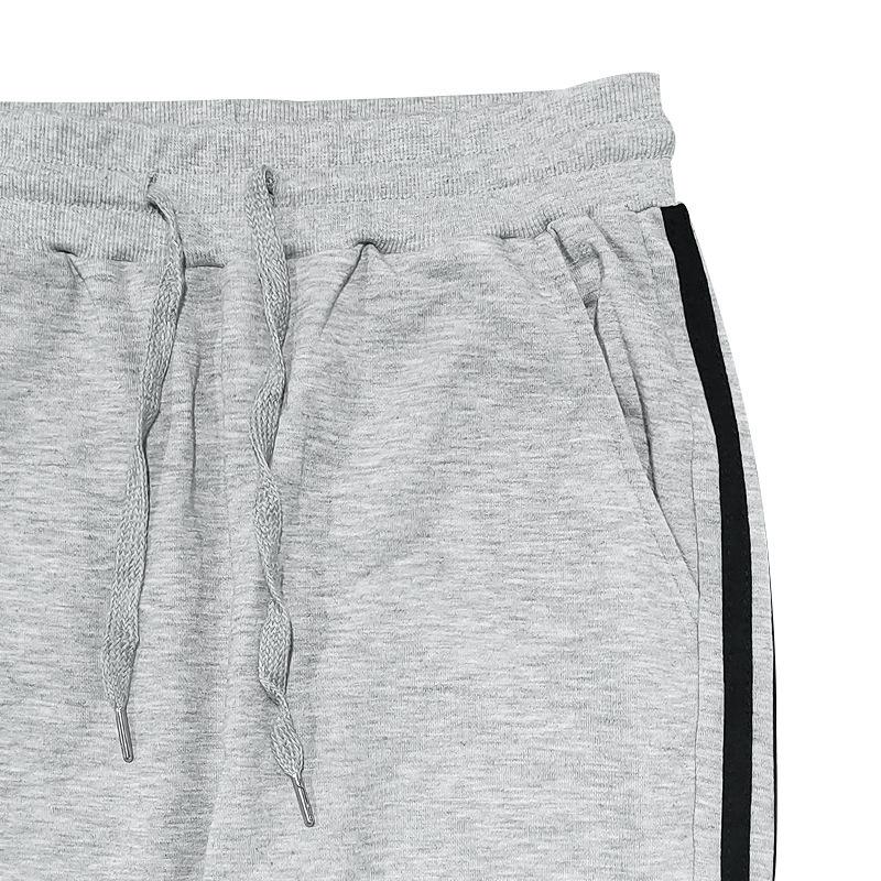 Men's Casual Pants 2 Stripes Sweatpants Casual Versatile Loose Drawstring Pants