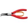 Bent Needle Nose Pliers with Plastic 3.peaks Spring, 130mm, SM-04A