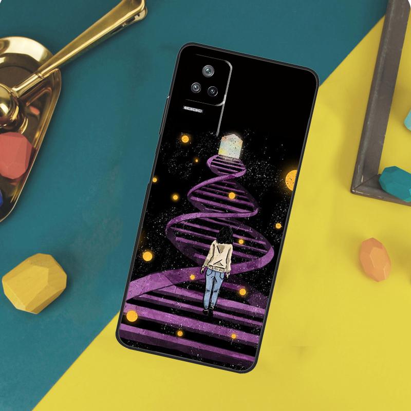 Science DNA Chemistry Case For Xiaomi 14T Pro 11T 12T 13T 13 14 15 Ultra POCO X7 Pro X3 X5 X6 M6 F5 F6 Pro Funda