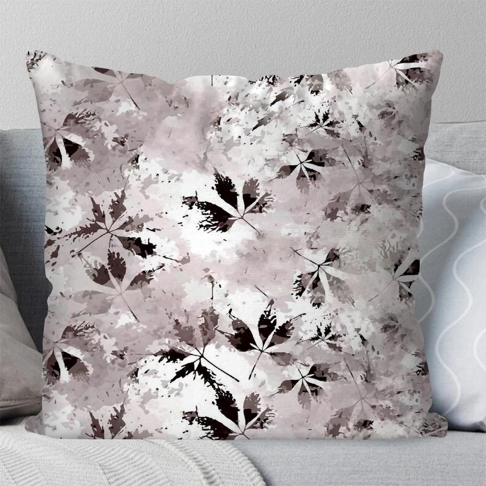 1pc Simple Art Of Patterns And Patterns Pillow Case Square Pillow Bedroom Sofa Leisure ComfortCarLivingRoomHome Decoration 40X40