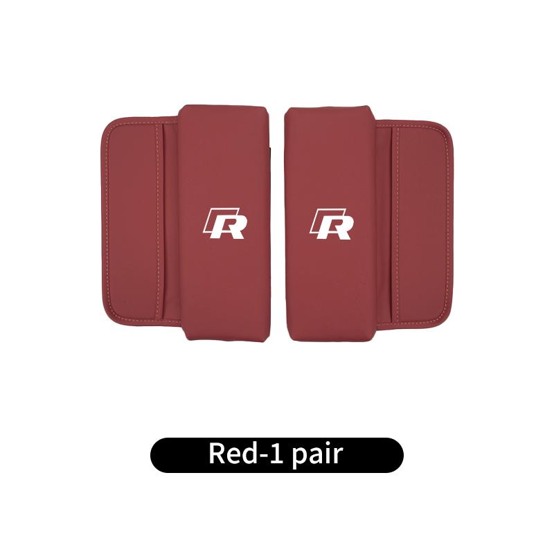 For Volkswagen VW Car Armrest Box Pad Soft Leather Elbow Support Arm Rest Cushion Mk6 CC B5 B6 B7 Golf 4 5 6 7 Scirocco Sagitar Ze9