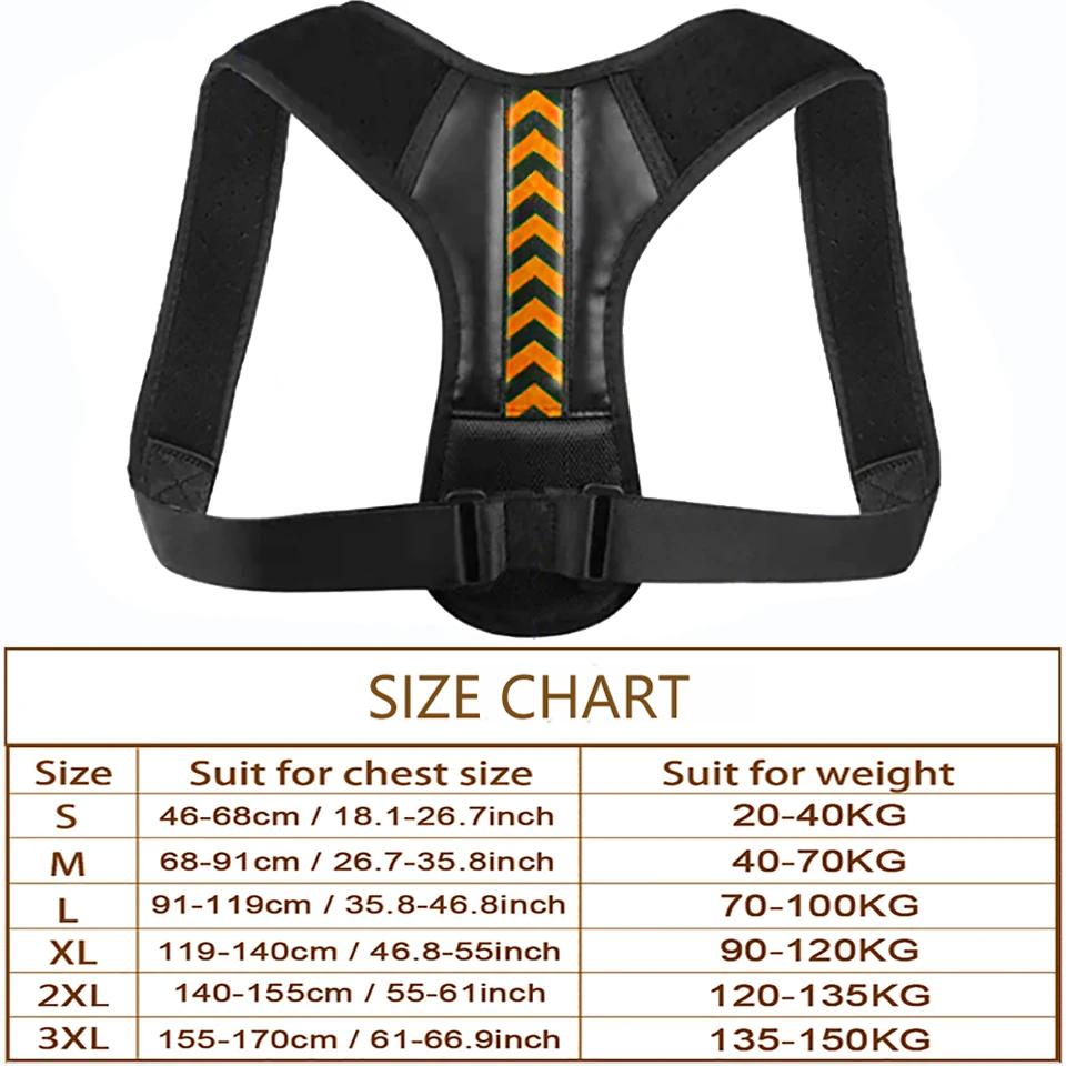 Adjustable Posture Corrector Back Brace for Men Women Spine Support Lumbar Guard Orthopedic Belt Comfortable Fit