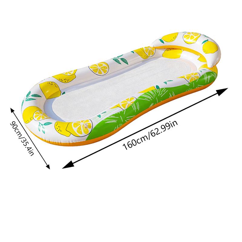 Inflatable Lemon Swimming Float