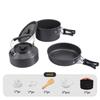 Kettle Outdoor Cookware Set Teapot Combination Picnic Pot Set Camping Tableware  Travel Outdoor