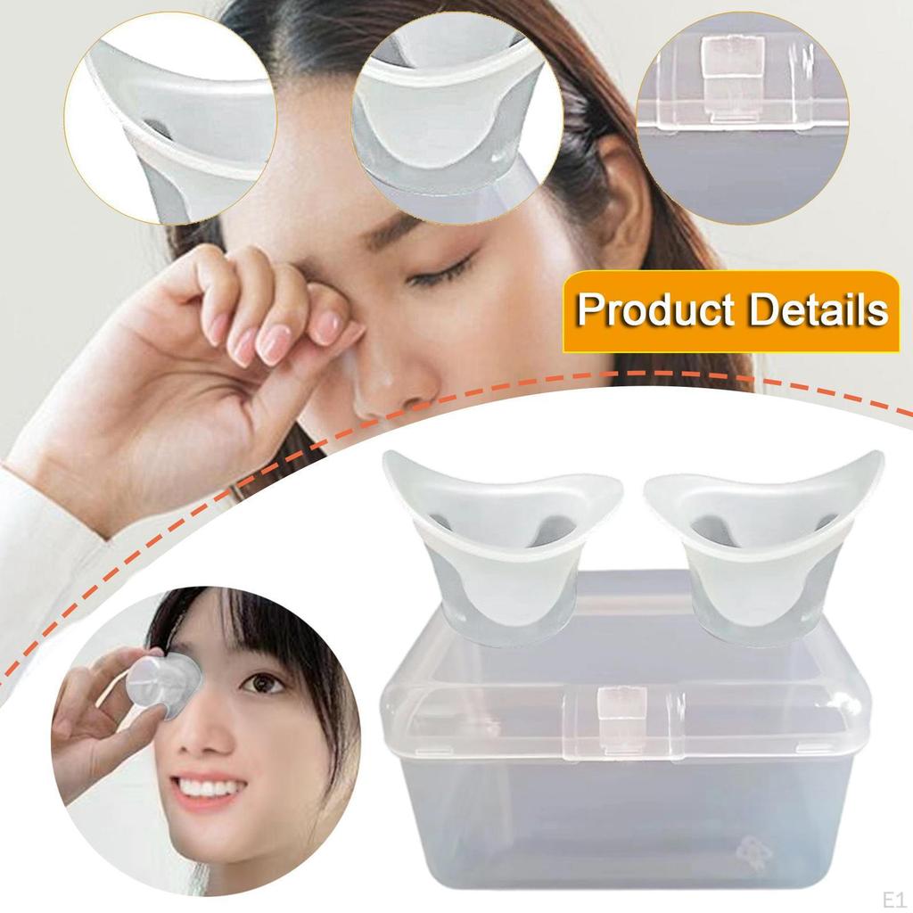 2 Pieces Eye Wash Cups Cleaning Portable Bath Keep Your Eyes Clean Measuring Cup Rinse