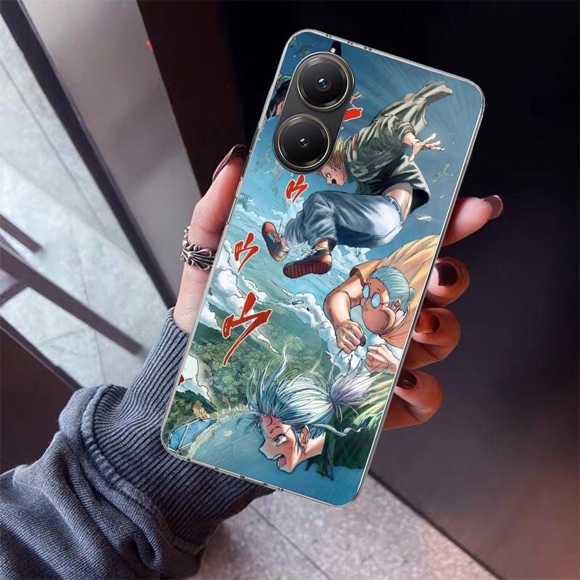 S-Sakamoto Days Phone Case For Xiaomi Poco X7 X6 X5 Pro F7 Ultra Redmi 15C 15 13 13C 12 12C 10 10A 10C 9 9A 9C 9T Shell Poco X7