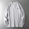 Leisure Foreign Trade Export Order Pure Cotton Long Sleeve T-shirt