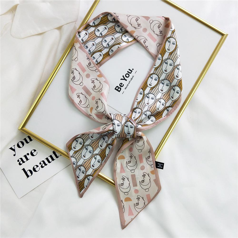 Neue Schals Seidenschals Damen Frühlings- und Herbstsaison Lange dekorative professionelle Schals Sommer Dünne Stile gepaart mit stilvollen Hemden