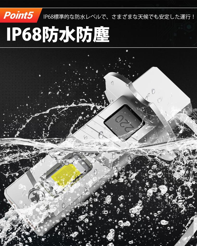 Kagasawa Shoji H3 LED White Fog Lamp, 12 V, 24 V, 6,500 K, Explosion