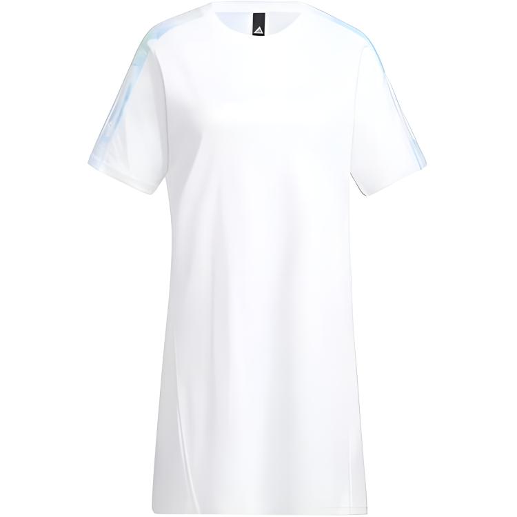 

Adidas Short Sleeved Dress Women s White HF2476 M